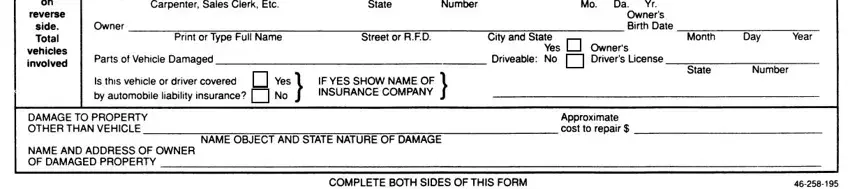 Filling in sr 13 form georgia part 3