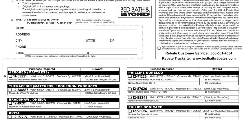 example of blanks in sonicare toothbrush rebate