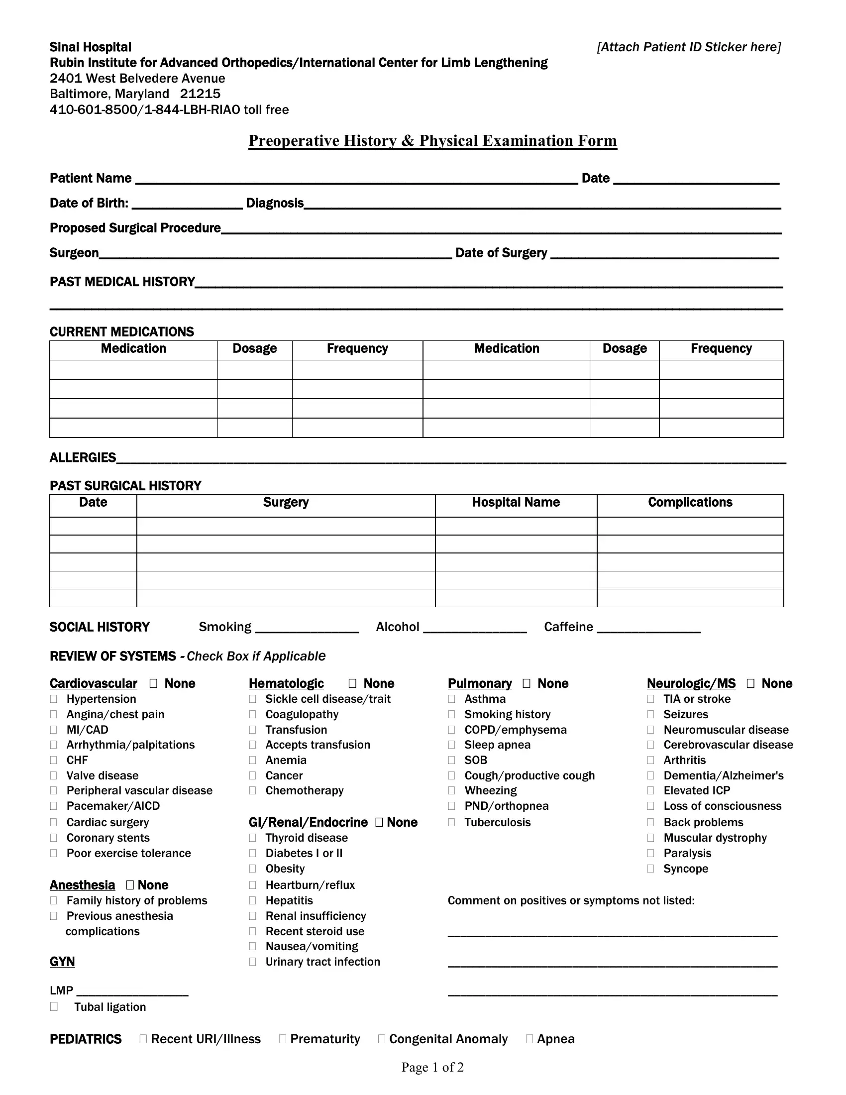 physical-examination-sheet-pdf-form-formspal
