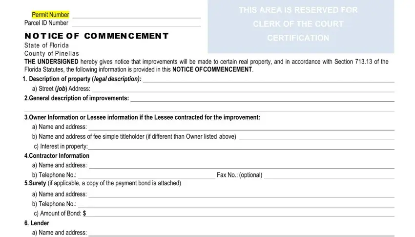 example of gaps in pinellas county building department forms