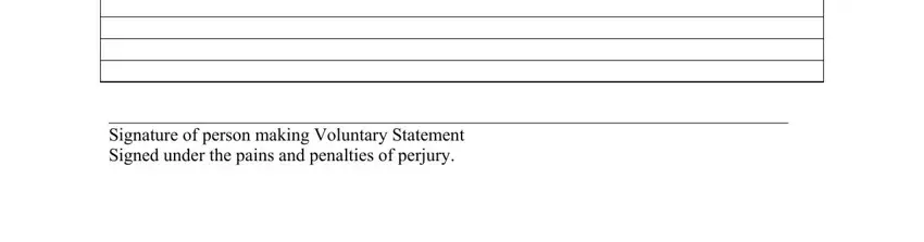 Police Statement Form ≡ Fill Out Printable Pdf Forms Online 1793