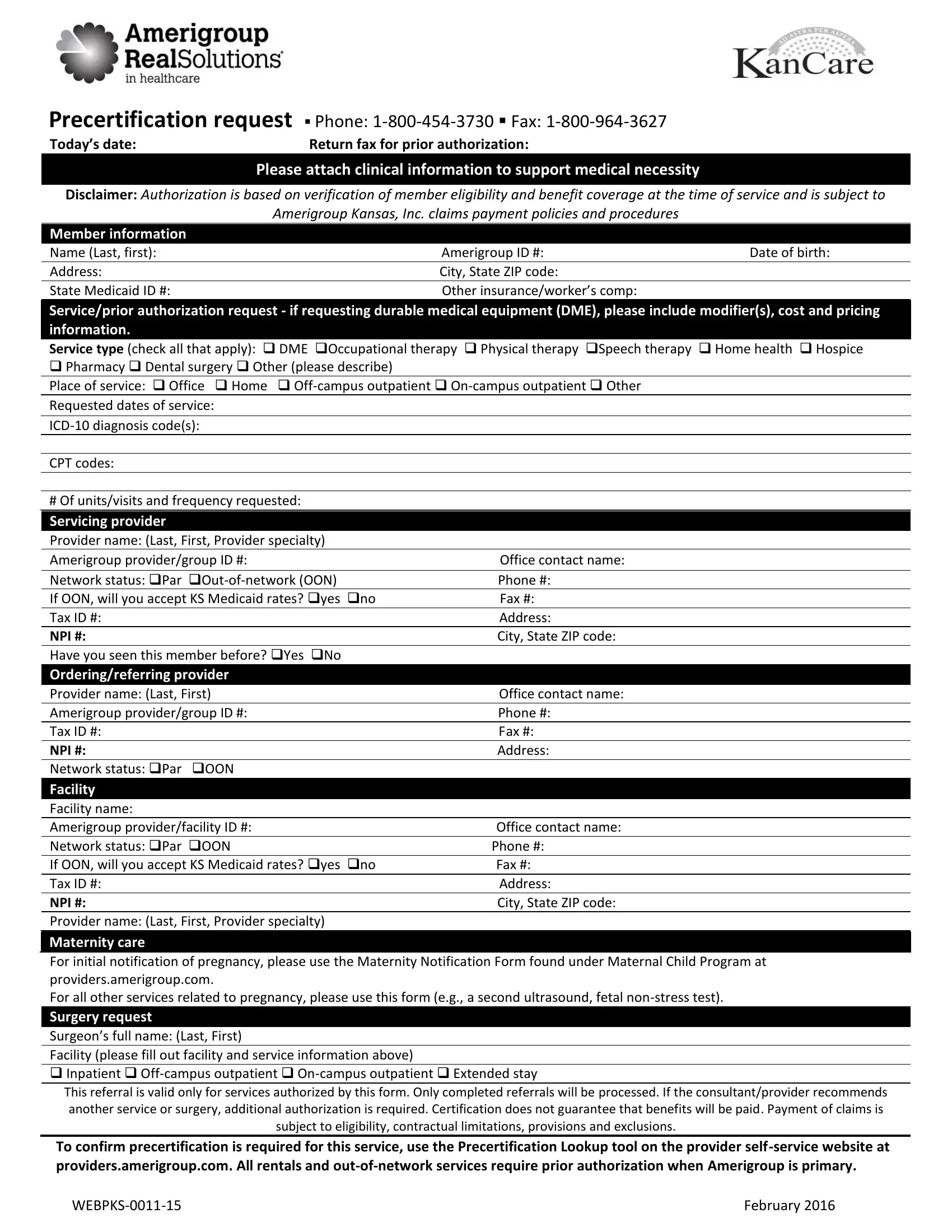 Prior authorization form for amerigroup conduent layoffs jan 2018