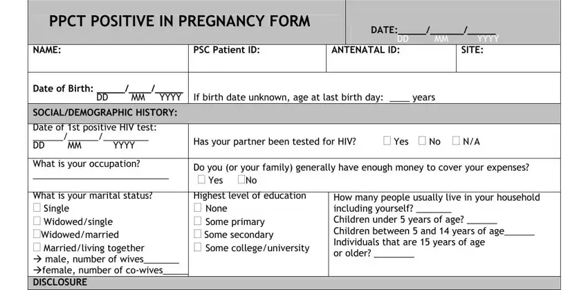 step 1 to writing proof of pregnancy paper