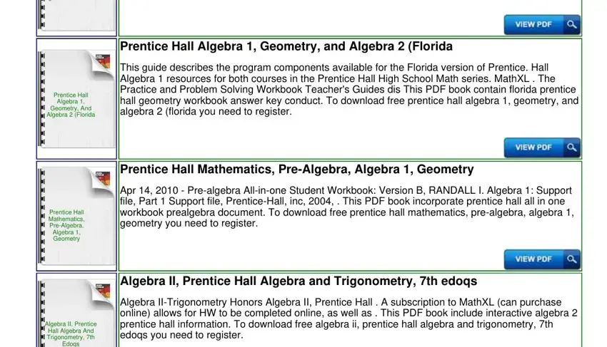 Finishing prentice hall algebra 1 answer key stage 3