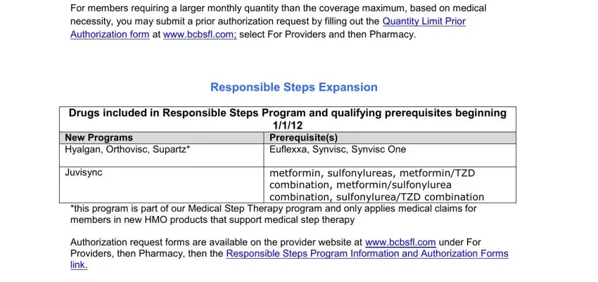 prime therapeutics prior authorization form fax number For members requiring a larger, Responsible Steps Expansion, Drugs included in Responsible, New Programs Hyalgan Orthovisc, Juvisync, metformin sulfonylureas, this program is part of our, and Authorization request forms are fields to fill out