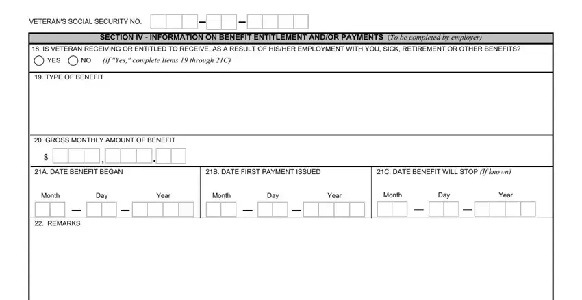 step 4 to finishing Print Va Form 21 4192