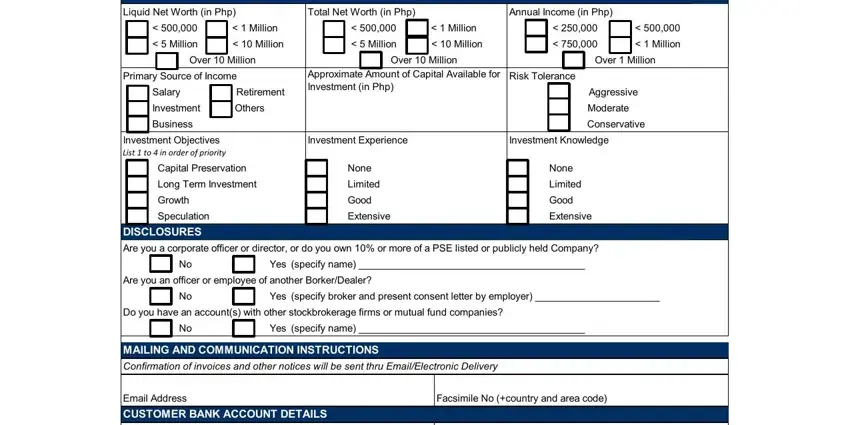 Entering details in pdffiller customer service number stage 5