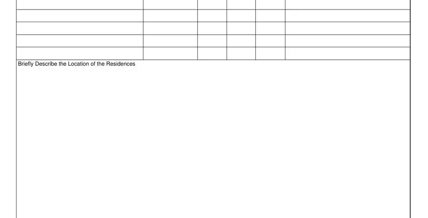 post office hardship form Briefly Describe the Location of fields to complete