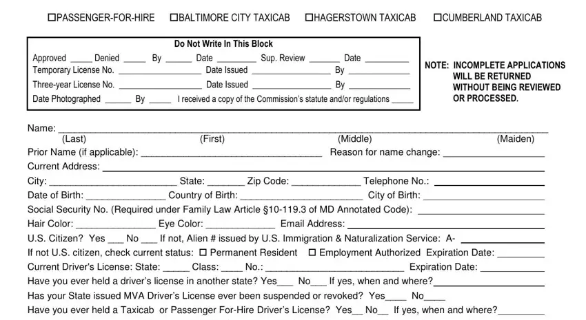 Completing what is a psc license step 3