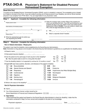Ptax 343 A Form Preview