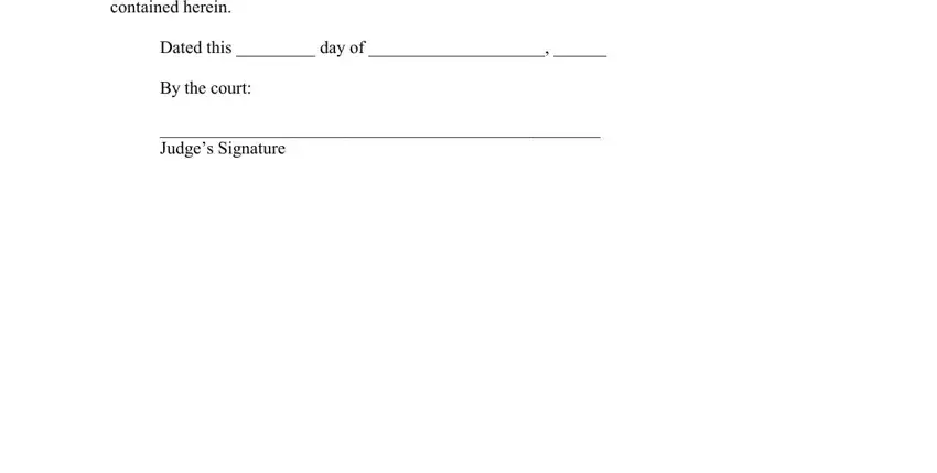 Filling in qdro legal form step 5