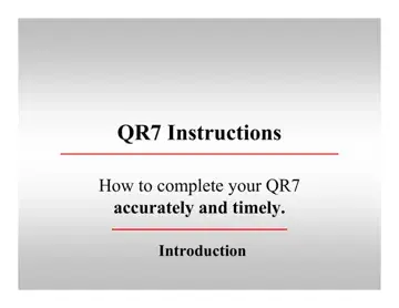 Qr7 Form Preview
