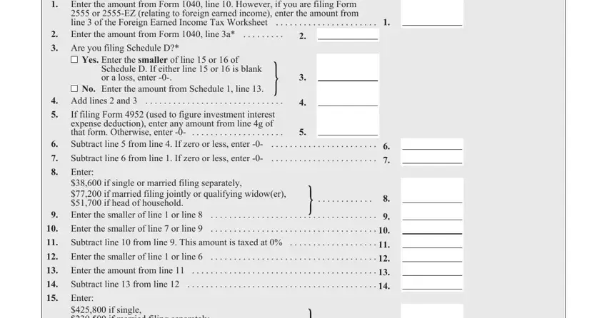 Qualified Dividends Tax Worksheet PDF Form FormsPal