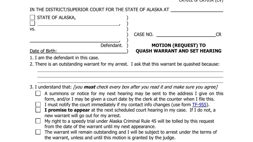 how to write a letter to a judge to lift a warrant blanks to complete