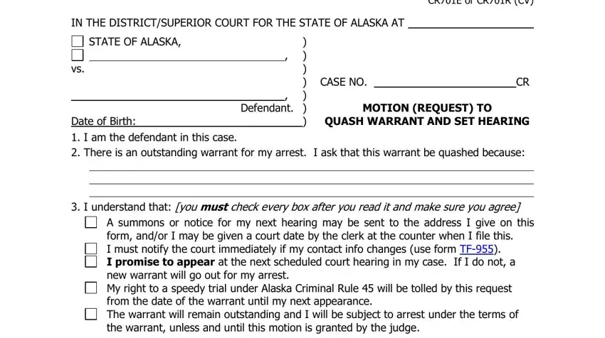 Blank Search Warrant Template