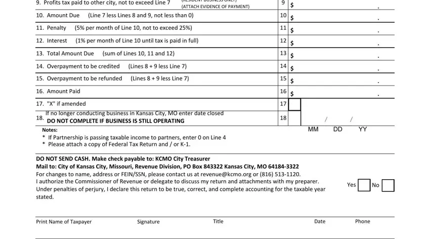 Entering details in rd 108 stage 2