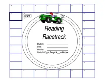 Reading Racetrack Form Preview