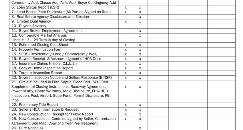 part 2 to entering details in real estate transaction checklist templates