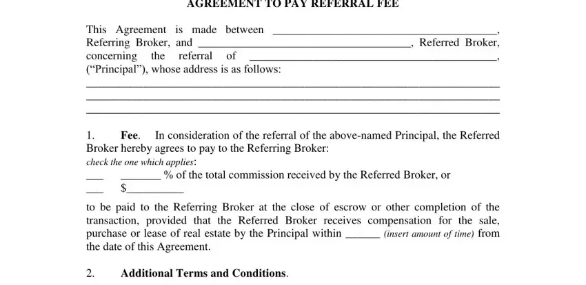 example of gaps in real estate referral form