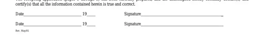 rebny financial form pdf The foregoing application pages, Date, Signature, Date, Signature, and Rev May fields to fill out