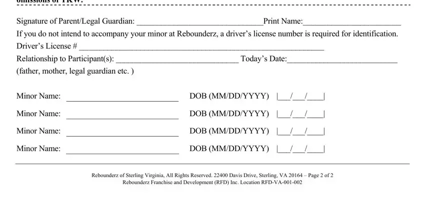 Completing rebounderz waiver part 2