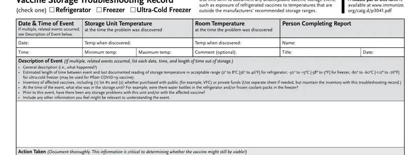 Finishing refrigerator zer temperature log stage 5