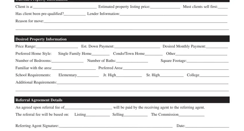 part 2 to filling out remax forms