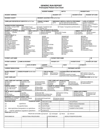 Report Patient Care Chart Form Preview