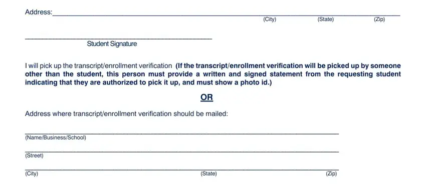 Filling in tstc request tx stage 2