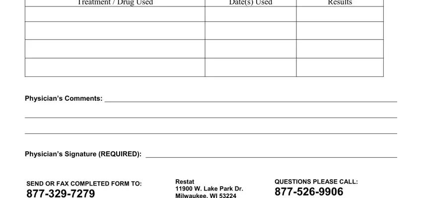 Entering details in restat insurance prior authorization part 2