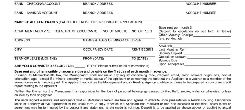 stage 2 to entering details in rha forms