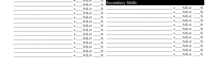 Finishing rifts character sheets fillable step 3