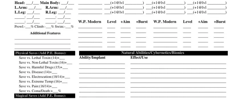 Filling in rifts character sheets fillable stage 5