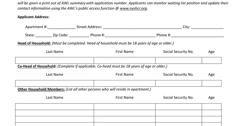 coop city application blanks to complete