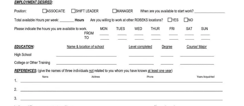 step 2 to finishing robeks employment pdf