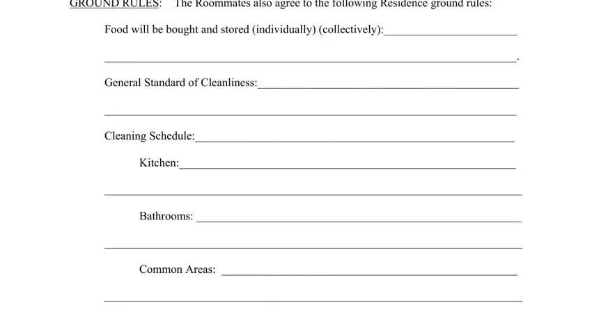 Filling in application for roommate part 4