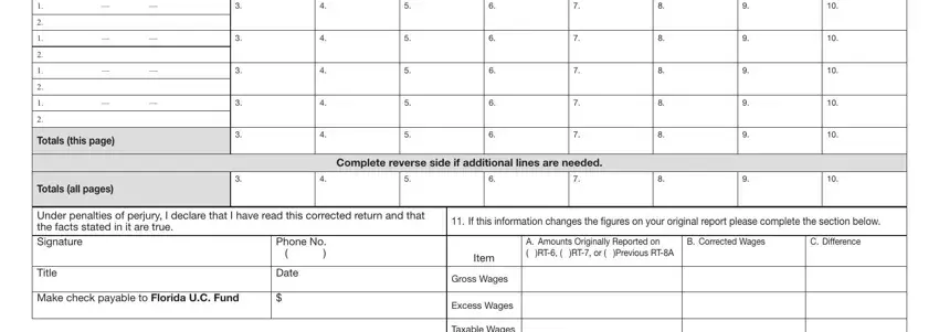 Filling out fl rt 8 a stage 2