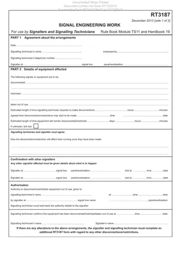RT3187 Form Preview
