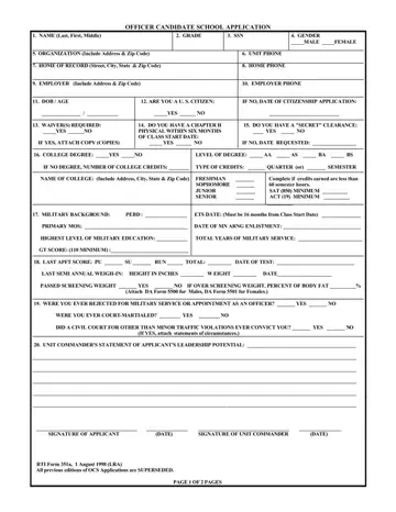 Rti Form 351A Preview