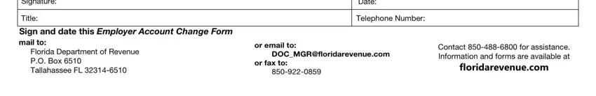 Filling in rts 3 form stage 3