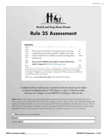 Rule 25 Form Preview