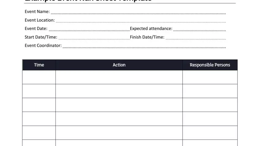 writing event run of show template part 1