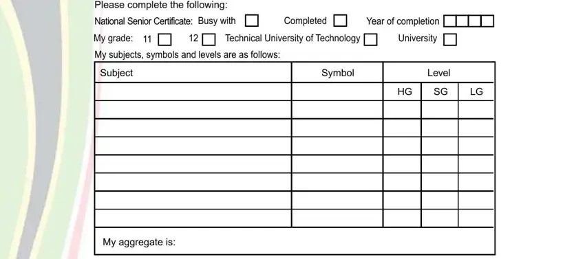 part 3 to entering details in sandf online application 2021