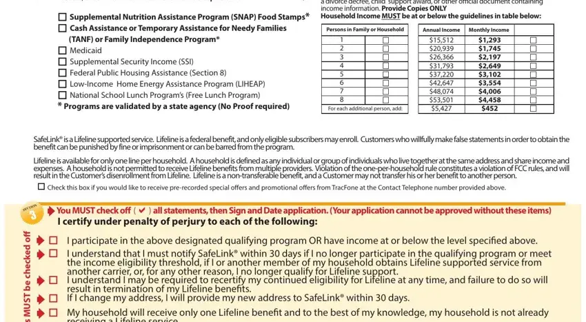 Safelink Application ≡ Fill Out Printable Pdf Forms Online 1821