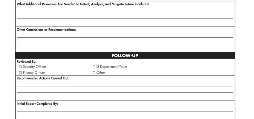 Security Incident Report PDF Form - FormsPal