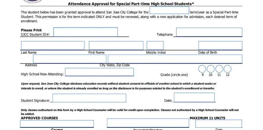 part 1 to completing r40 form sjcc