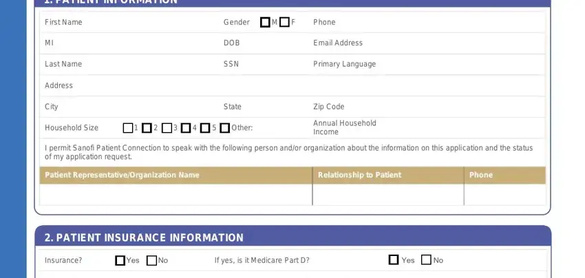 Sanofi Patient Assistance Form ≡ Fill Out Printable Pdf Forms Online 6446