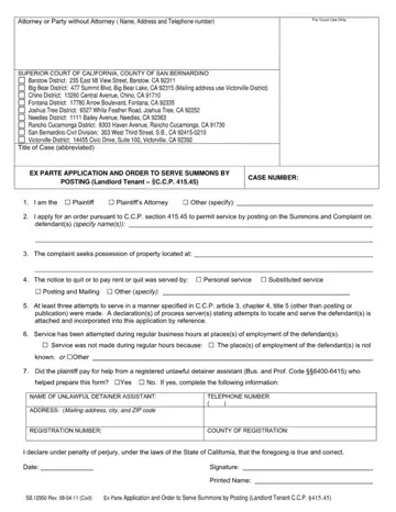 Sb 12950 Form Preview