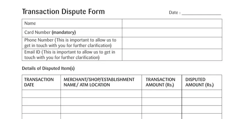 step 1 to writing sbi file card