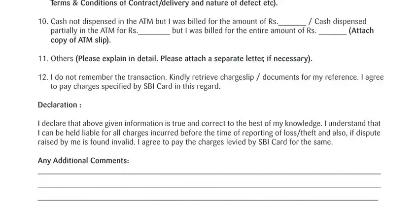 Finishing sbi file card stage 4